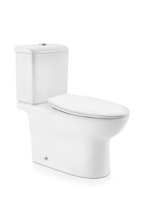 Bacia Com Caixa Acoplada Lóggica+ Assento Branco + Acessórios Fixação Cromado - Docol Louças