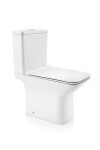 Bacia Com Caixa Acoplada Stillo + Assento Branco  + Acessorios Fixacao Cromado - Docol Louças