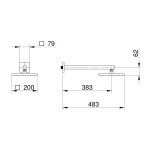 Chuveiro Docol Heaven Q200 Cromado - Docol