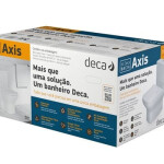 Kit Completo De Bacia Com Caixa Acoplada Axis Branco - Deca