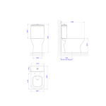Kit Completo De Bacia Com Caixa Acoplada Axis Branco - Deca