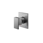 Acabamento Monocomando Para Chuveiro E Ducha Higiênica New Wdge Minima Grafite Escovado - Docol