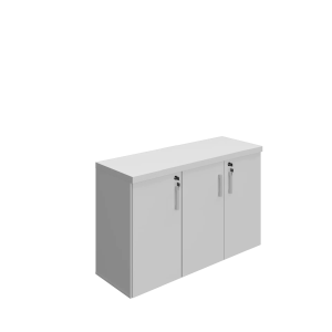 ARMÁRIO CREDENZA PARA ESCRITÓRIO DUBAI - TRÊS PORTAS