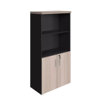 ARMÁRIO MISTO PARA ESCRITÓRIO DUBAI - DUAS PORTAS (FUNDO DURATREE 3mm)