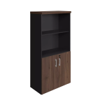 ARMÁRIO MISTO PARA ESCRITÓRIO DUBAI - DUAS PORTAS (FUNDO DURATREE 3mm)