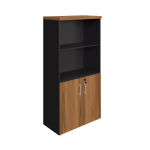 ARMÁRIO MISTO PARA ESCRITÓRIO DUBAI - DUAS PORTAS (FUNDO DURATREE 3mm)