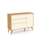 CÔMODA RETRÔ CLEAN C/ PORTA / ECO WOOD FREIJÓ