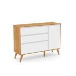CÔMODA RETRÔ CLEAN C/ PORTA / ECO WOOD FREIJÓ