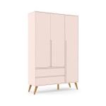 ROUPEIRO 3 PTS RETRÔ CLEAN / ECO WOOD