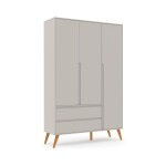 ROUPEIRO 3 PTS RETRÔ CLEAN / ECO WOOD