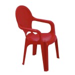 Cadeira Infantil Tramontina Tique Taque em Polipropileno Vermelho